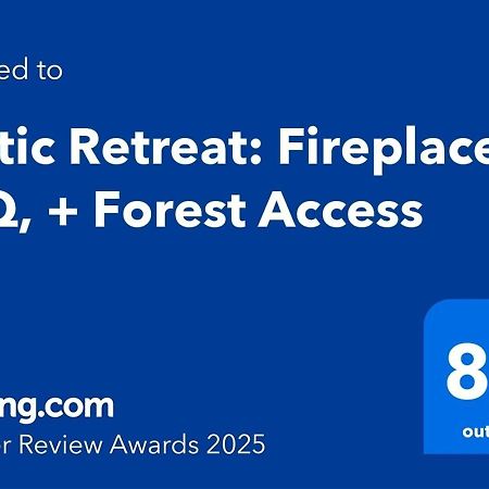 Rustic Retreat: Fireplace, Bbq, + Forest Access Бур Хамстед Екстериор снимка