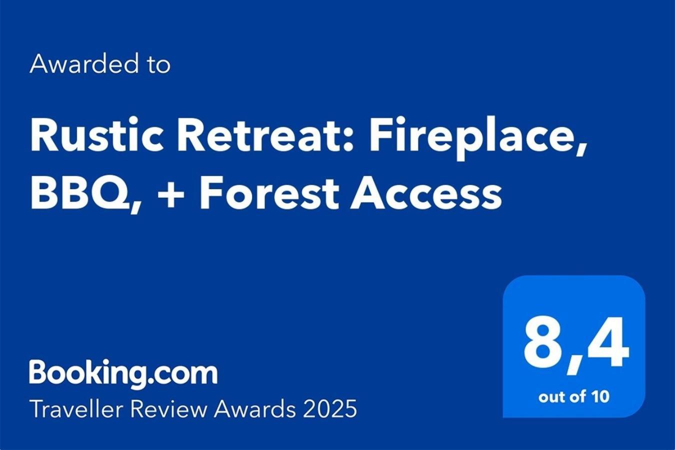 Rustic Retreat: Fireplace, Bbq, + Forest Access Бур Хамстед Екстериор снимка